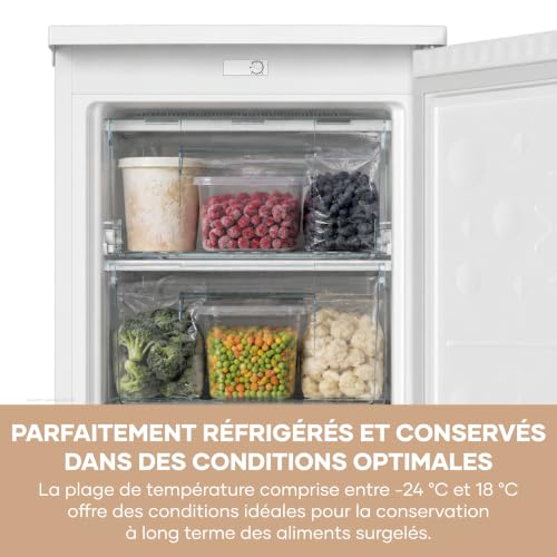 GS 8848 Congélateur table top 85 Classe B 83 kWhan 38 dB hauteur 84 5 cm - vue 8