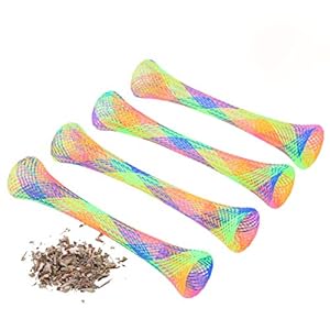 30 Pack Cat Catnip Toys Spring Tube Toy Colorful Fun Pet ActionInteractive Toys