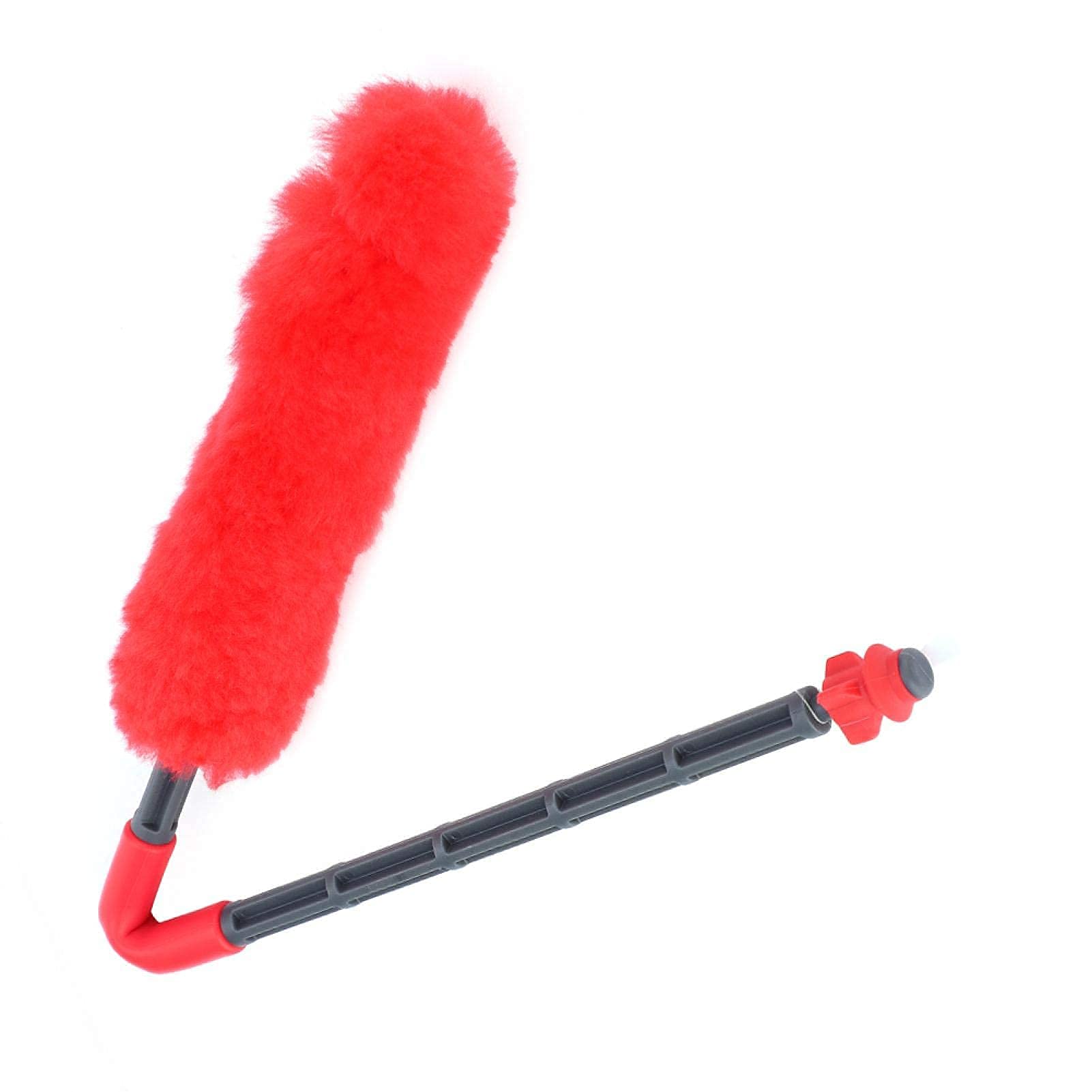 Paintball Tool,Wool Paintball Barrel Single Swab Squeegee Buffer Durable Cleaning Accessories Outdoor Tool Paintball Barrel for Home Car Hotel(rouge)