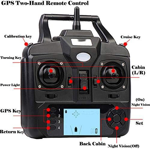 Esca da pesca GPS con sensore sonar, motoscafo wireless RC per pesca alla carpa, include 3 tramogge e ecoscandaglio LCD