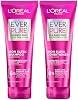 L'Oreal Paris Set de Champú y Acondicionador Alisador sin Sulfatos Iron Sleek, Fórmula Antifrizz y Resistente a la Humedad con Alfa-Ácidos, Adecuado para Cabello con Color, EverPure, 13.6 Fl Oz Set 6.8 Count (Paquete de 2) 2