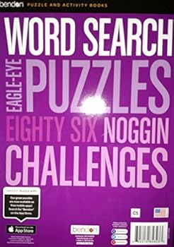 Paperback Eagle Eye Word Search Puzzles Eighty Six Noggin Challenges Book