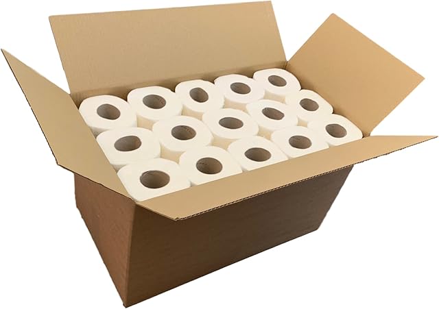 45 Rolls of Plastic Free Eco 2 Ply Toilet Roll