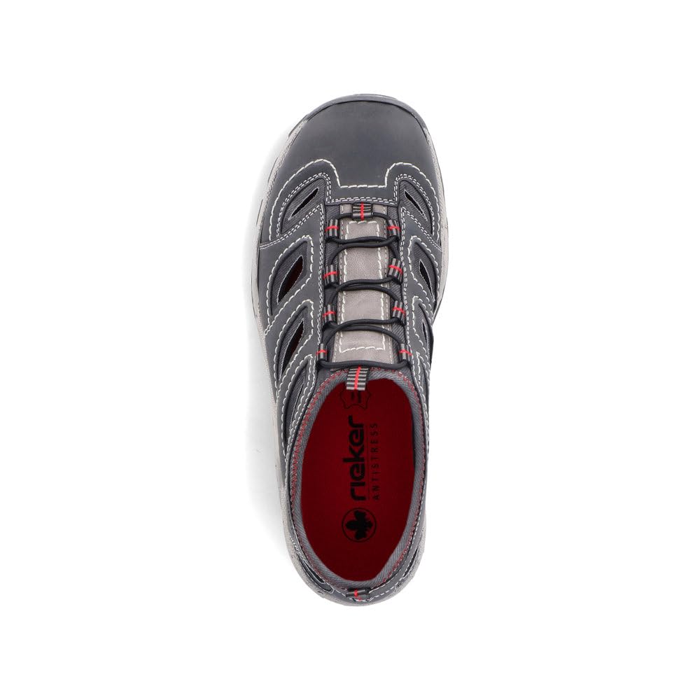 Rieker Homme Chaussures à Lacets 08065, Monsieur Chaussures Confortables