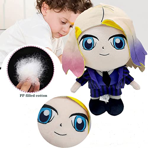 Wednesday Addams Doll,9.8IN Thing Hand Addams Family Plush,Mercredi Addams Anime Doll Stuffed Figure