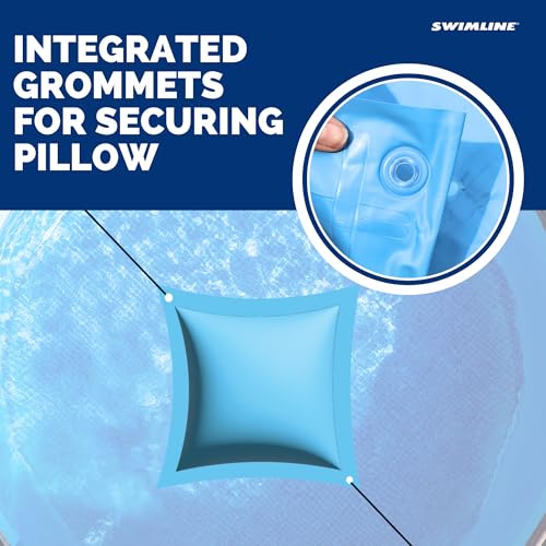 SWIMLINE HYDROTOOLS Air Pillow For Above Ground Pools Cover Winterizing 3-Pack | 4 x 4 ft Cushion Swimming Pool Closing Winter Kit | Cold Resistant Ice Equalizer Thick Pillows Accessories | 1144 ACC44 by Swimline - Image 6