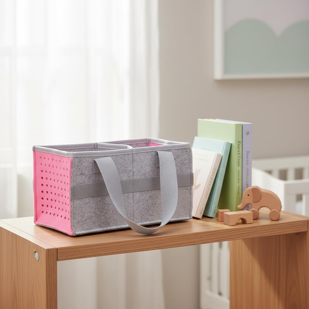 Alomejor Toniebox Carrying Case, Felt Cloth, for Kids, School, and Home