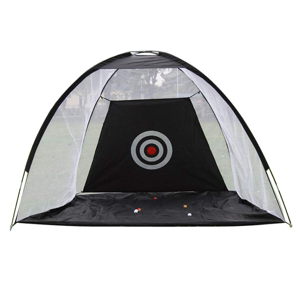 Filet de golf pliable WUTONG pour entraînement à la maison avec retour de balle automatique