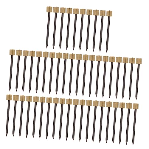 FUTUREORYY 50 piezas Unidades Clavos Cobre para Colgar Cuadros Clavos Resistentes para Muebles Fáciles de Instalar Accesorios para Decoración y Fijación Pared