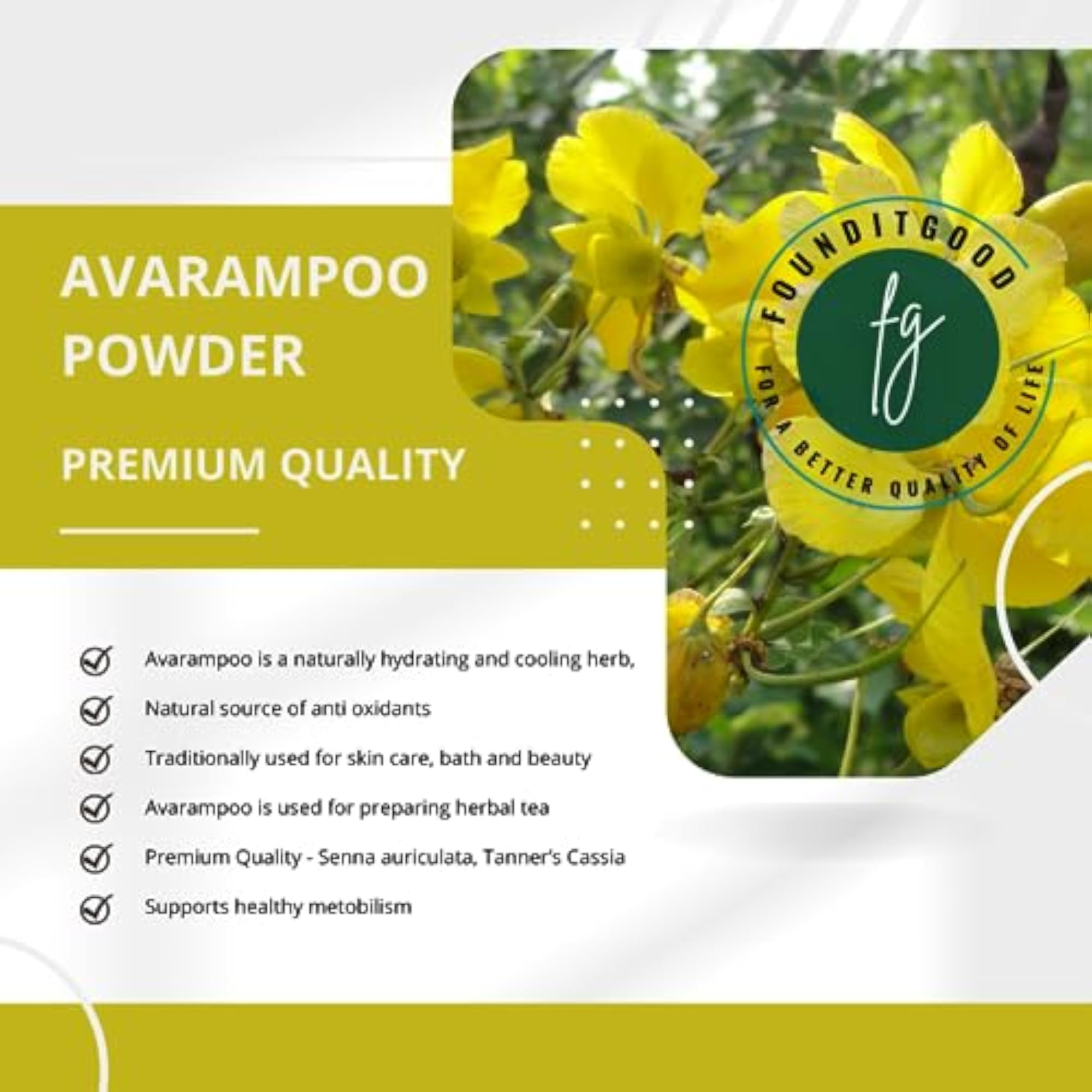 Avarampoo Powder, 200g