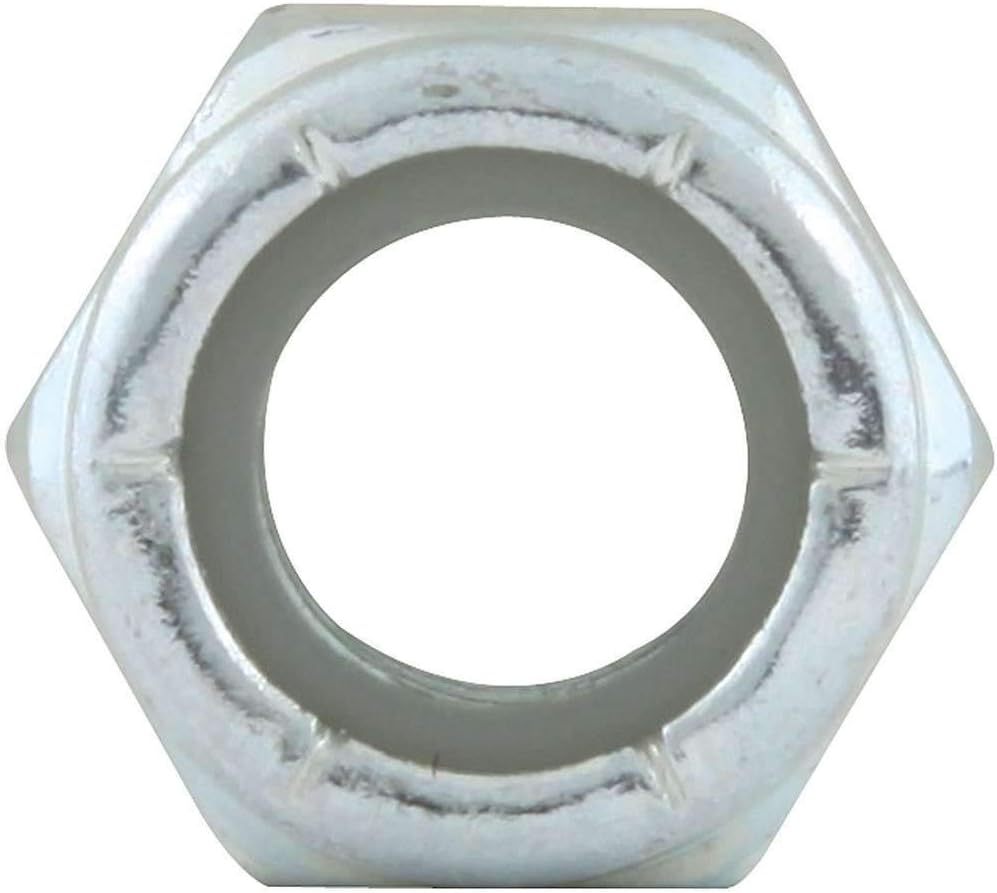 Allstar PerformanceAllstar ALL16014-50 Thread Hex Nut with Nylon Insert - 50 Piece