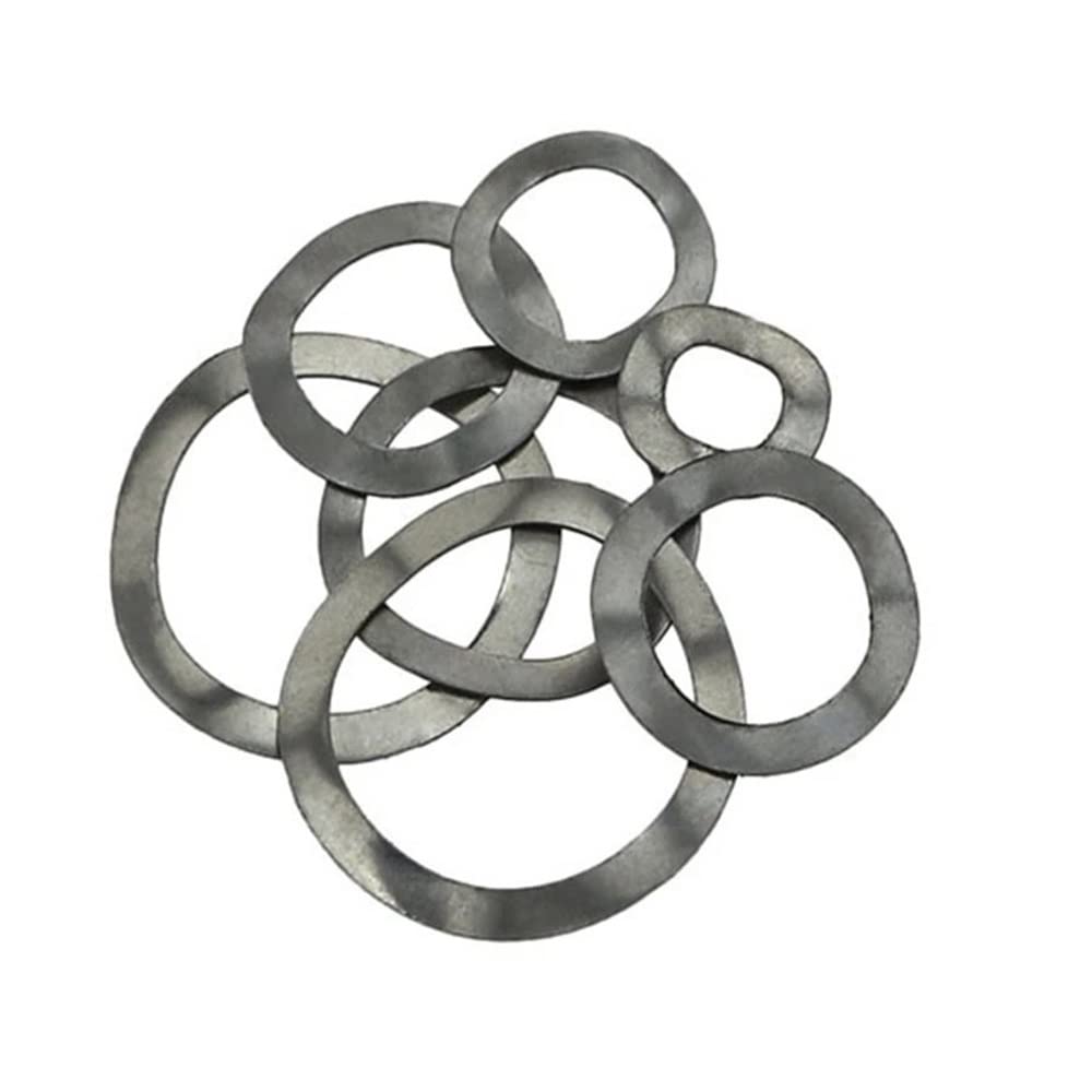 Lot de 50/100 rondelles élastiques ondulées en Acier Inoxydable 304, rondelles élastiques ondulées M3-M16, rondelles courbées(M4 100pcs)