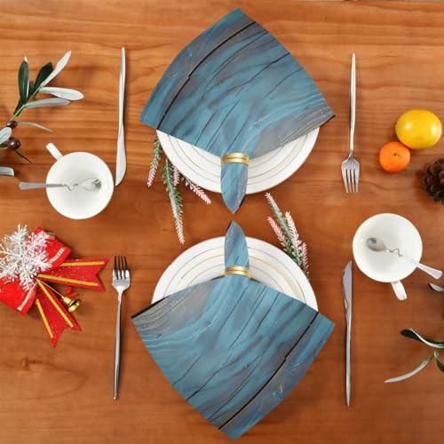 Servilletas de Tela Satinadas Diseño Estrella de Mar Pack x6 miniatura 4