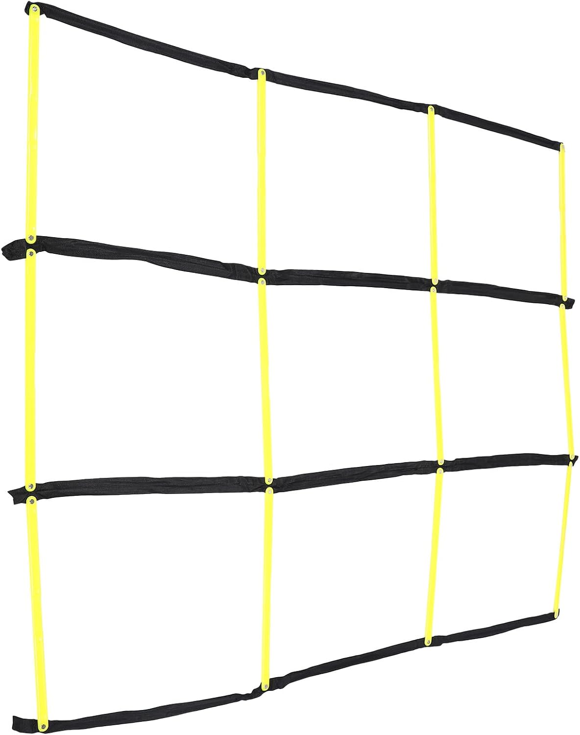 KALLORY Agility Football Ladder and Speed Rope Ladder for Agility Training for Soccer and Sports Footwork Drills