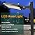 ACOHOOK 420W LED Parking Lot Light (60000lm Eqv 2000W HID HPS) Arm Mount LED Pole Light, IP65 5000K Outdoor Commercial Area Lighting Dusk to Dawn ???? ???????????????????? ????????????????????????????????-2Pack