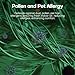 2 Pack MK01 MK06 TZ-K1 Air Filter Replacement Compatible with AROEVE MK01 MK06 MG01JH, MJ012H, ToLife TZ-K1, FreAire HAP601 KN6391RGB Air Purifier, 4-in-1 High-Efficiency H13 HEPA, Pet Dander Version