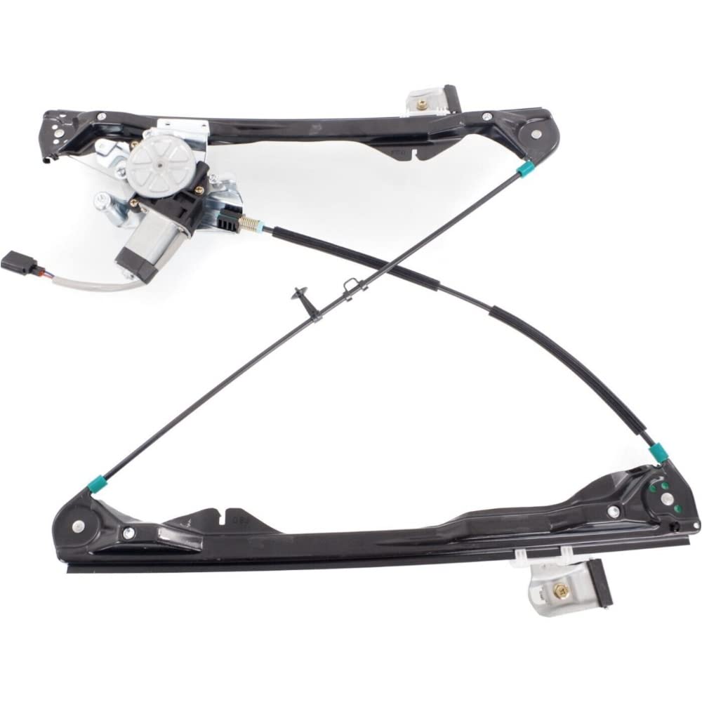 Glass Car Window Regulator Front Right Passenger Hand Side Power with Motor for Ford for Focus 2.0L 2008-2011 14897145 751229,Free Return