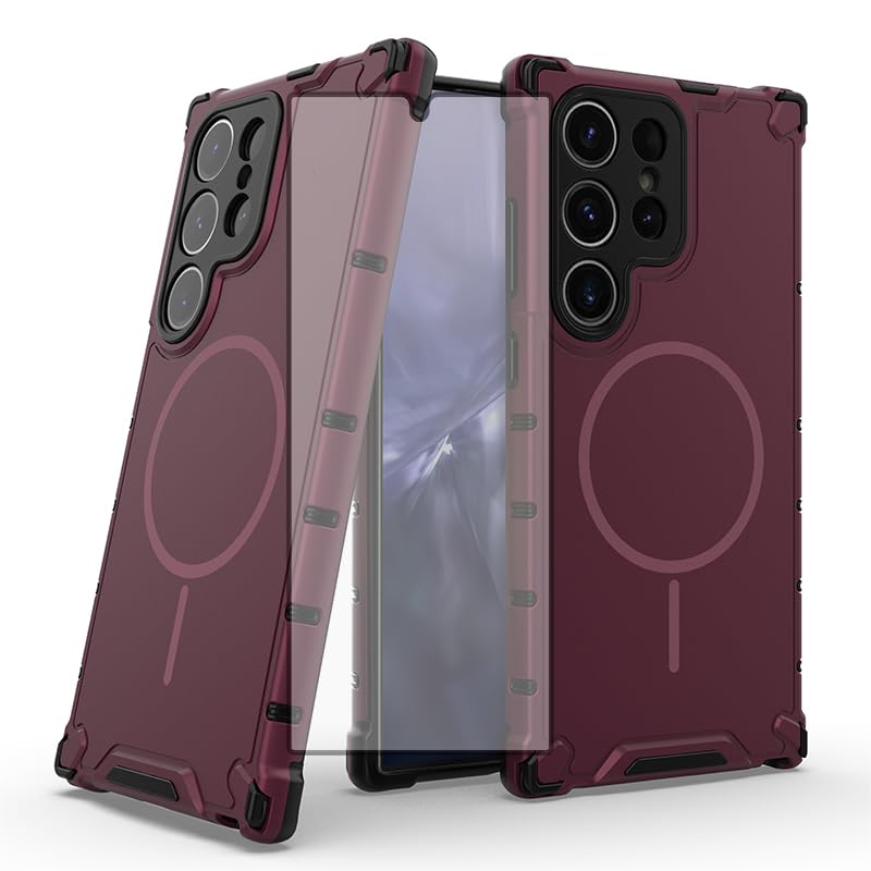 Coque Samsung S24 Ultra pour voiture et bureau avec verre de protection
