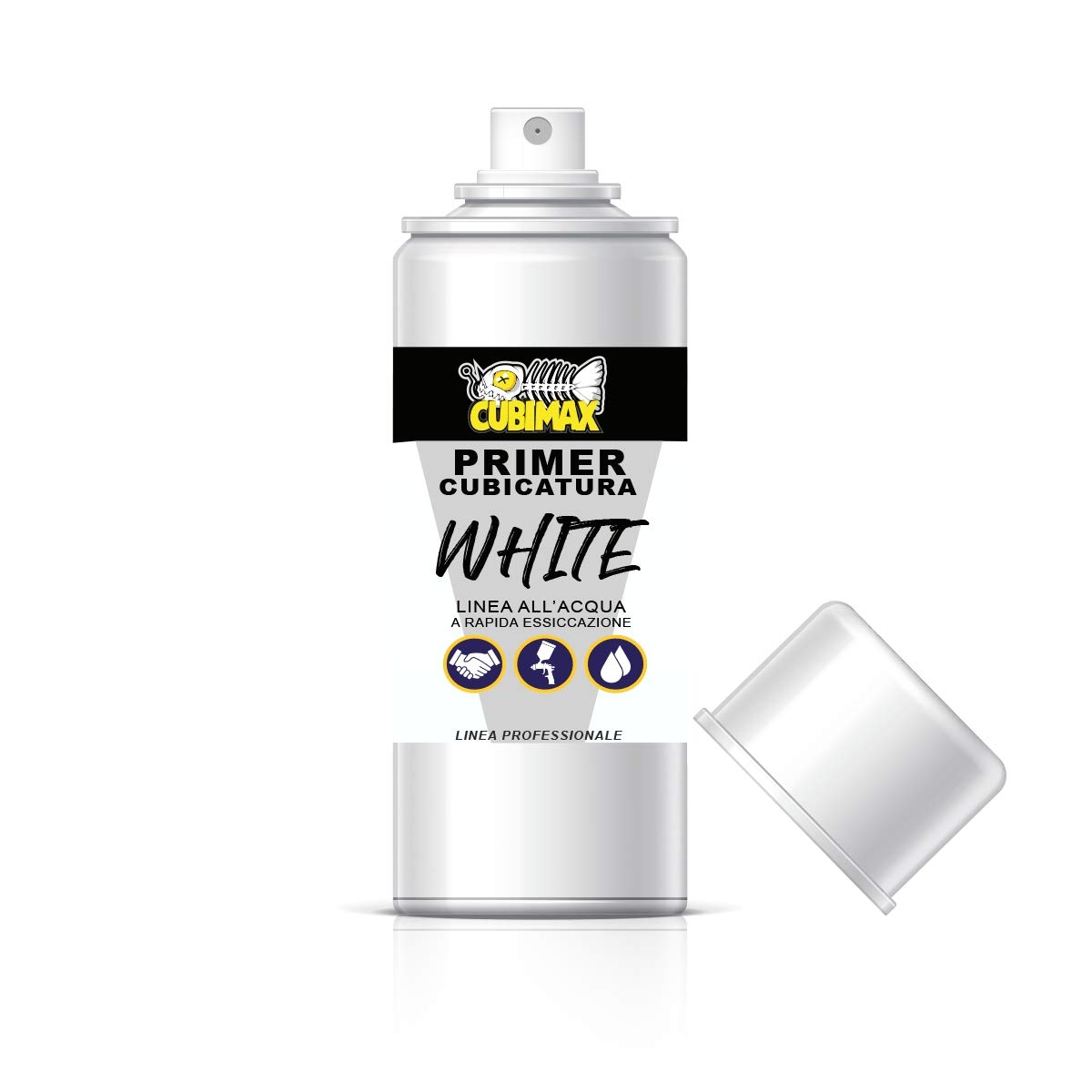Bomboletta 400ml Primer Cubicatura a Rapida Essiccazione Bianco