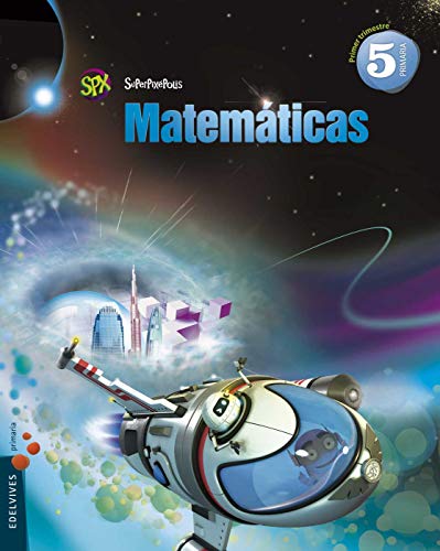 Portada de Matemáticas 5º Primaria + Comic