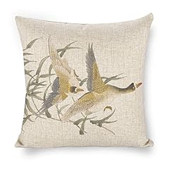 Wild Duck Soaring Among the Reeds