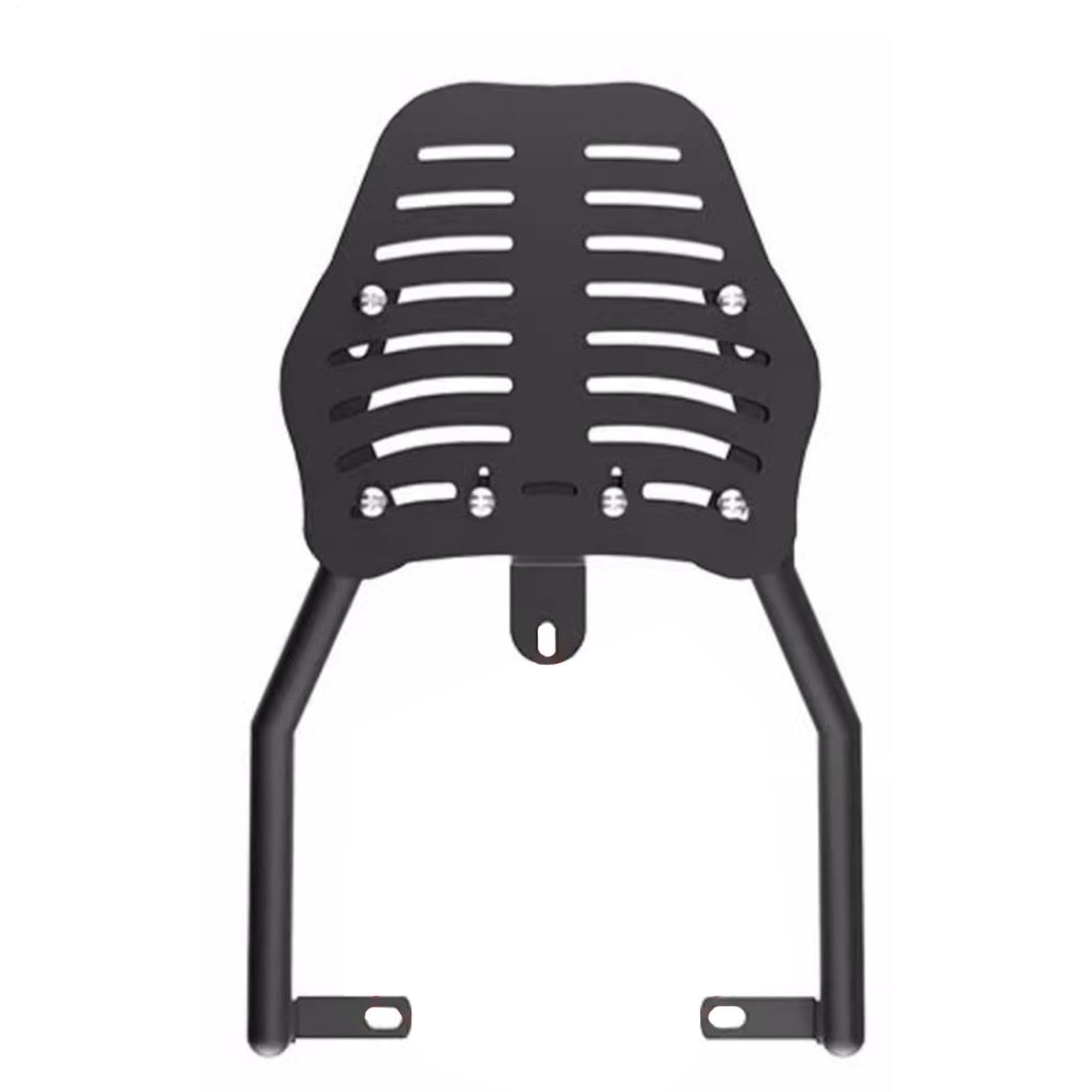 Portaequipajes Moto Ajustable Acero Inoxidable, Parrilla Porta Bultos Trasera Universal para Equipaje Viaje Accesorios Motocicleta