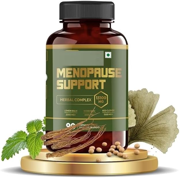 Menopause Support 4 in 1 Dong Quai Lemon Balm Red Clover Chasterberry