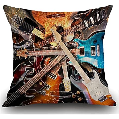 Smooffly Magic Electric Guitar Cushion Cover Cover