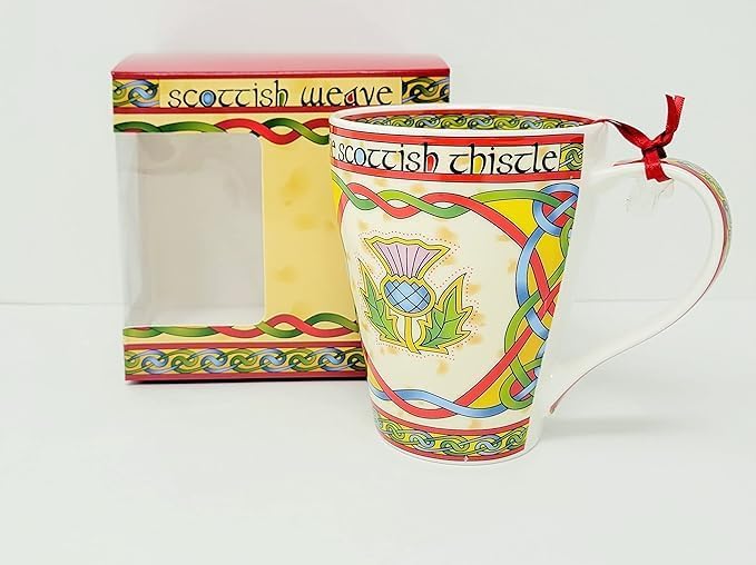 Taza Royal Tara The Scottish Thistle 380 ml con caja miniatura 2