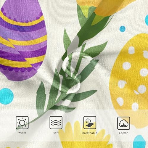 Toddler Girls Underwear 2t Cotton Girl Panties Cute Aesthetic Kids Briefs Undies Pastel Easter Eggs3