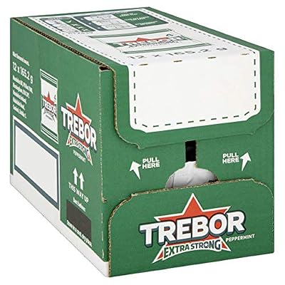النعناع القوي الإضافي Trebor ، 166 جم