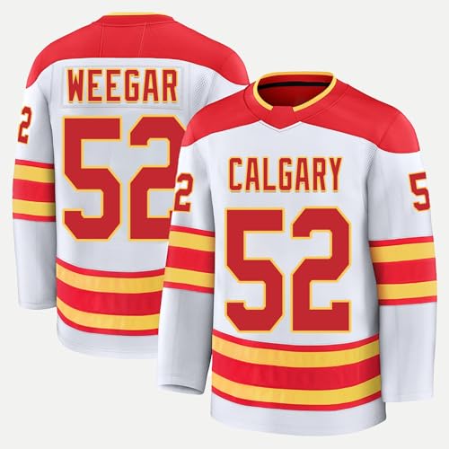 Mackenzie Weegar Jersey Mens/Women/Youth Stitched for Sports Fan White No Brand/Logos