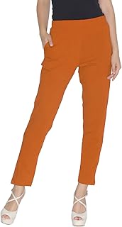 lux lyra Lyra Women Solid Premium Cotton Kurtipant | Mid-Waist | Fashionwear-picture-19