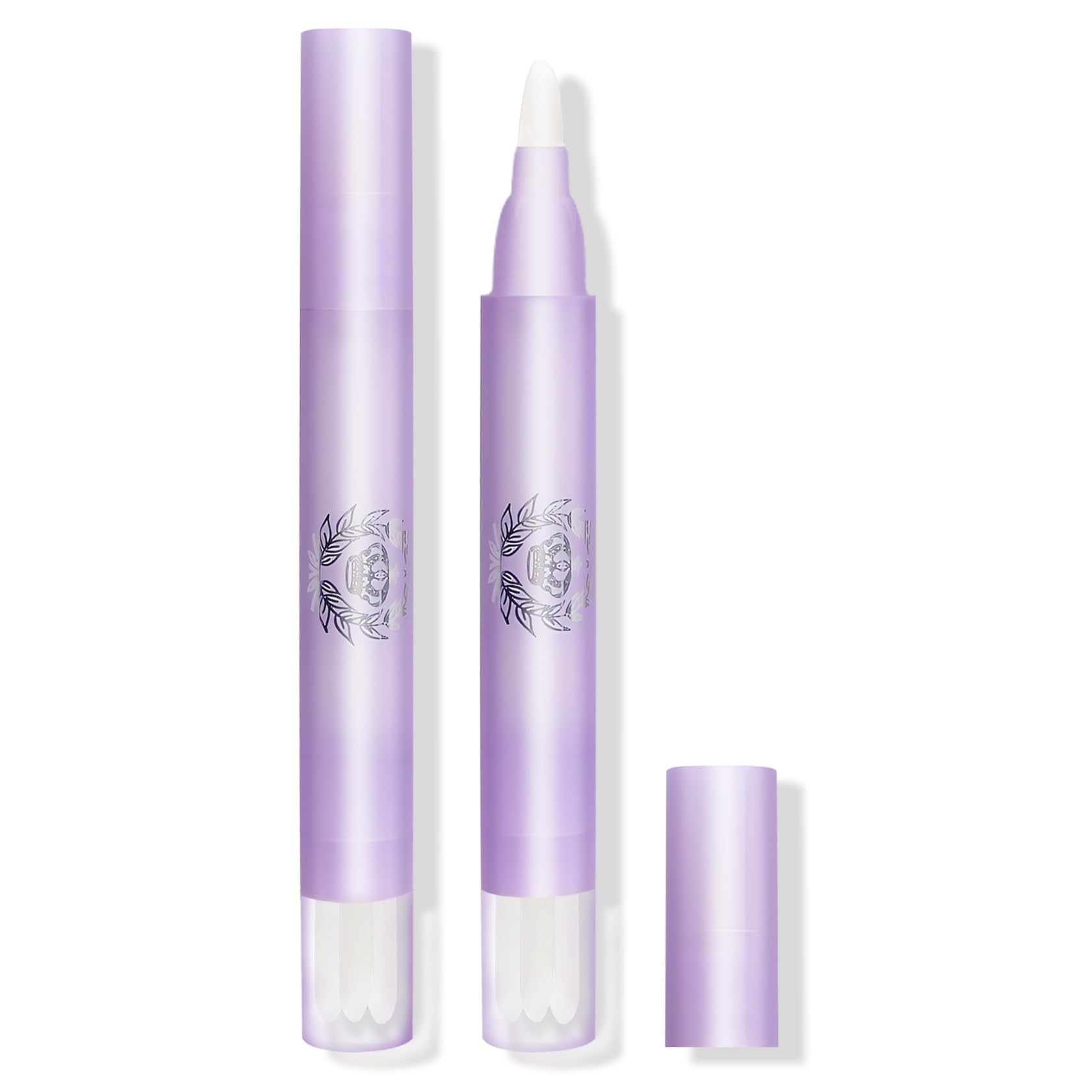 DAMUSIMakeup Remover Pen,2PCS Quick Fix Makeup Eraser Pen Correct Makeup Mistakes for Mascara Fixer Eyeliner Lipstick,Travel-friendly Make Up Removers Pen (Make-up Remover Not Included)