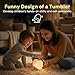 L LOHAS LED Egg Night Light for Kids, Baby Night Light with 7 Colors Changing,Stepless Dimming Brightness, BPA Free, Rechargeable & Touch Control, Nursery Night Lamp for Breastfeeding