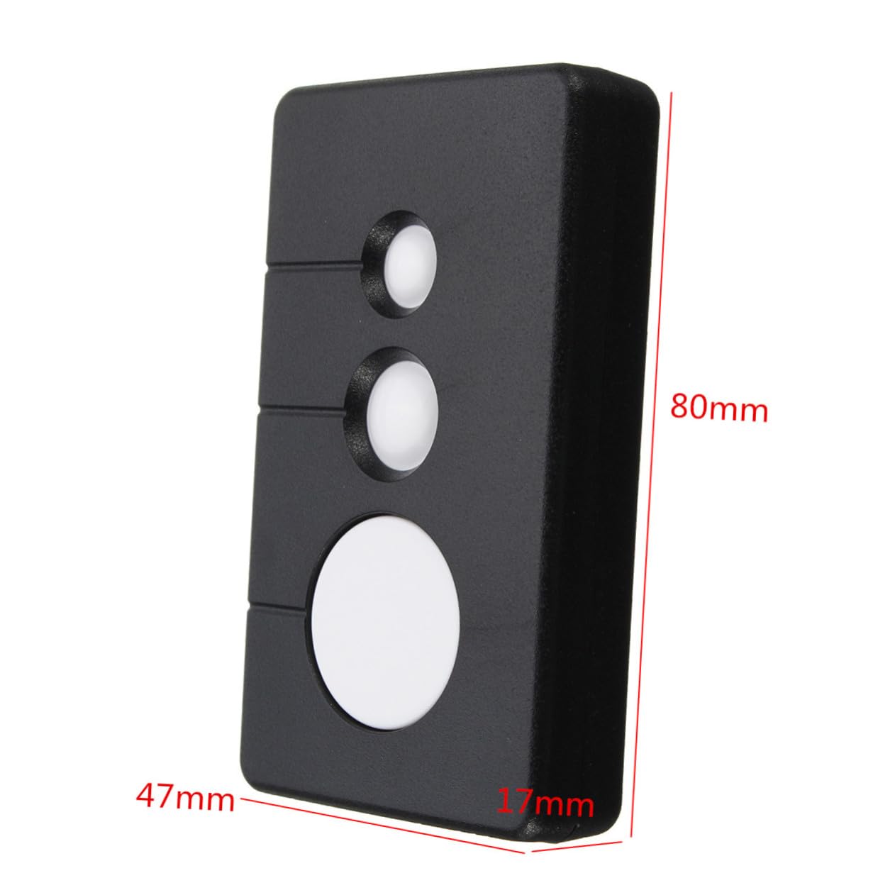 Housoutil 2 Mandos A Distancia De Garaje De 390 MHz Color Negro para Modelos 139.53752/53.