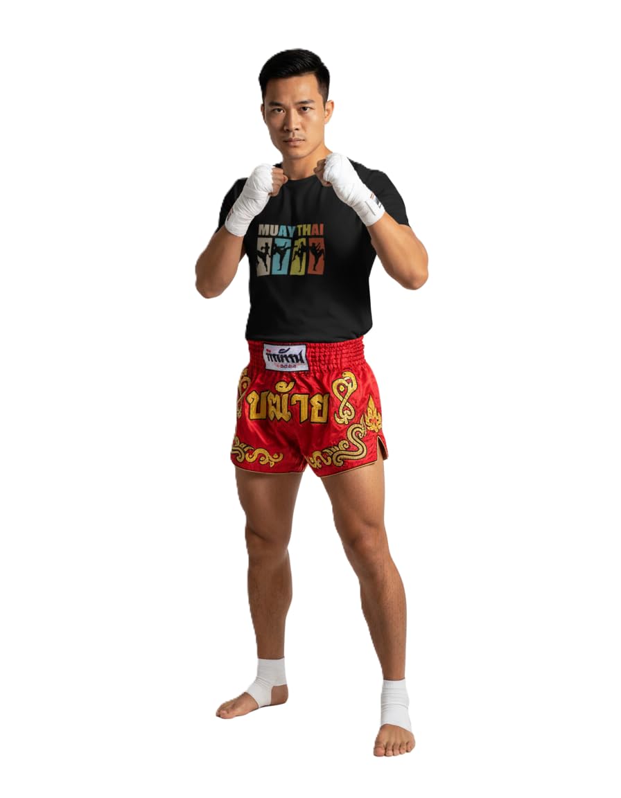 Muaythai Tshirt Elite Tech Tee: Dotted Fabric for Maximum Airflow & Sweat Absorption in Muay Thai Training-picture-52