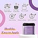 AZUREBEAUTY Dip Powder Nail Kit, Color Changing Glitter Pink Blue Purple Orange Mood Temperature Dipping Powder Liquid Set with Base Top Coat Activator for Home Manicure Gift