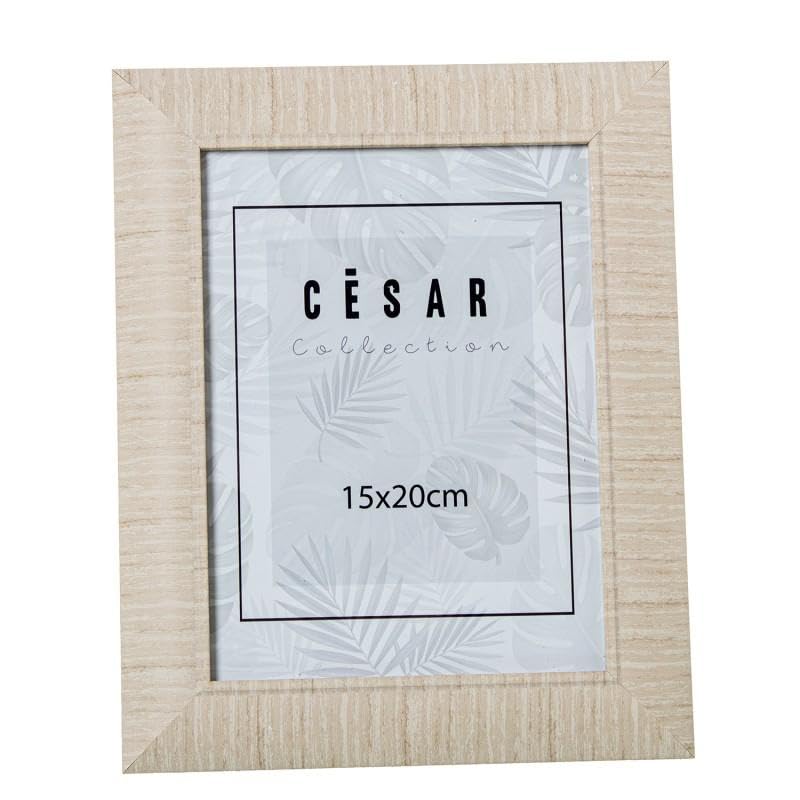 Cadres photo 15x20 cm lot de 12 DRW de style beige et arrière MDF