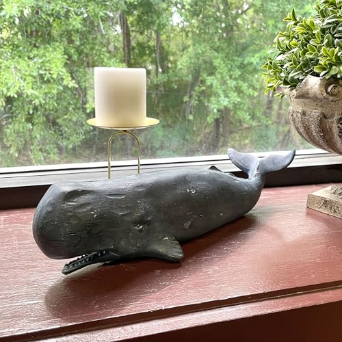 Estatua Realista de Ballena Cachalote 15 Pulgadas miniatura 5