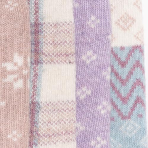 Image of MUK LUKS Women's Holiday 4 Pair Pack Socks