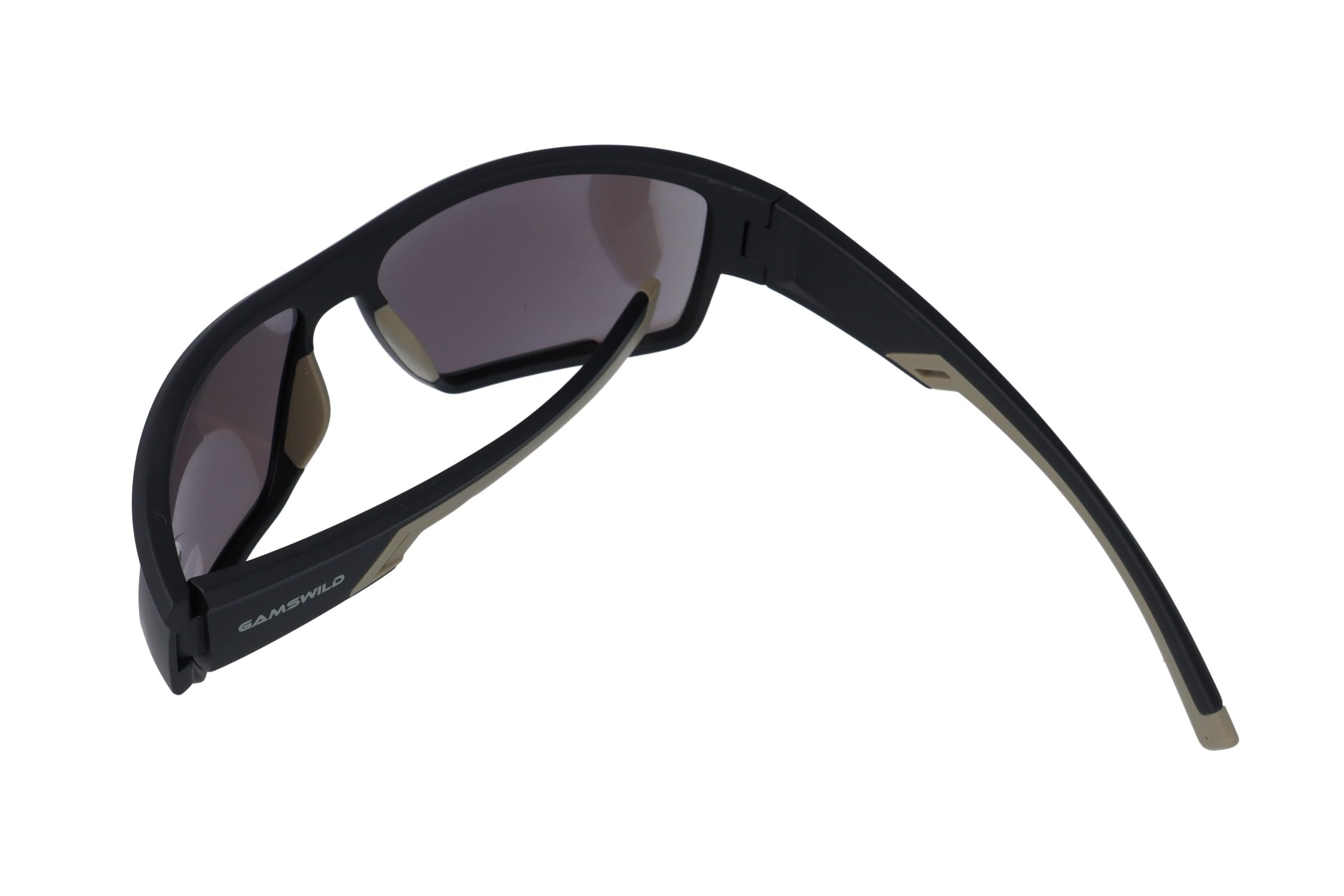 Gamswild WS7133 - Occhiali da sole sportivi da ciclismo, unisex, colore nero, blu, blu