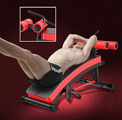 Topyl Adjustable Weight Bench,Sit Up Bench Supine Board Push Ups Strength Abdominal Training For Indoor Sports Activities,Full Body Fitness #TOP2