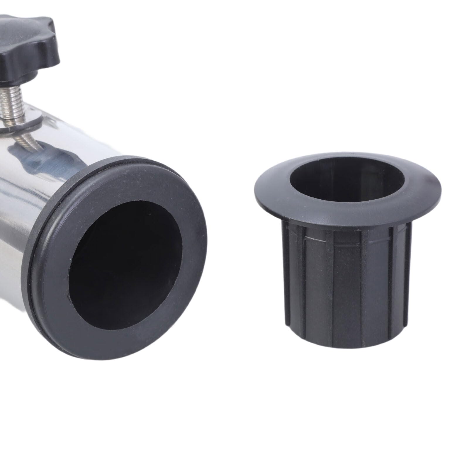 per ombrellone Multiuso, Staffa per Supporto, Tubo per Manicotto, per portaombrellone da Patio, con guarnizioni a Vite Sicurezza, Design Facile da installare, Manicotto per Supporto per da