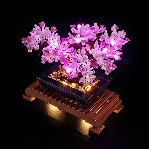 Image of LIGHTAILING Light for Lego- 10281 Bonsai-Tree - Led Lighting Kit Compatible with Lego Building Blocks Model - NOT Included The Model Set