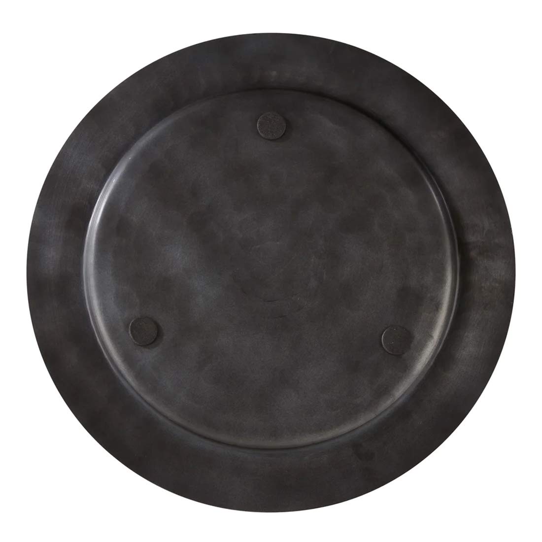 Fennco Styles Hammered Aluminum Charger Plates 13