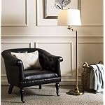 SAFAVIEH Lighting Collection Nadia Traditional Farmhouse Swivel Swing Arm Gold 64-inch Adjustable Height Living Room Bedroom Home Office Standing Floor Lamp (LED Bulb Included) - Image 3