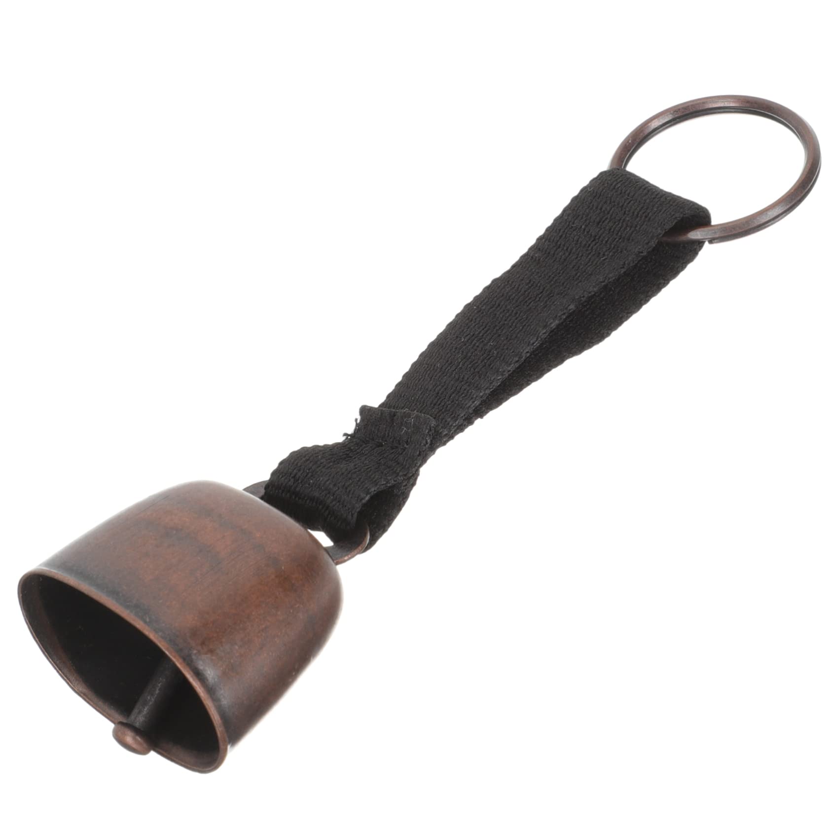 GARVALON Vintage Alert Bell for Hiking Camping Outdoor Adventures Portable Bear Bell Sound Alert for Safety Lightweight Easy to Clip Essential Hiking Supply for Trail Pet