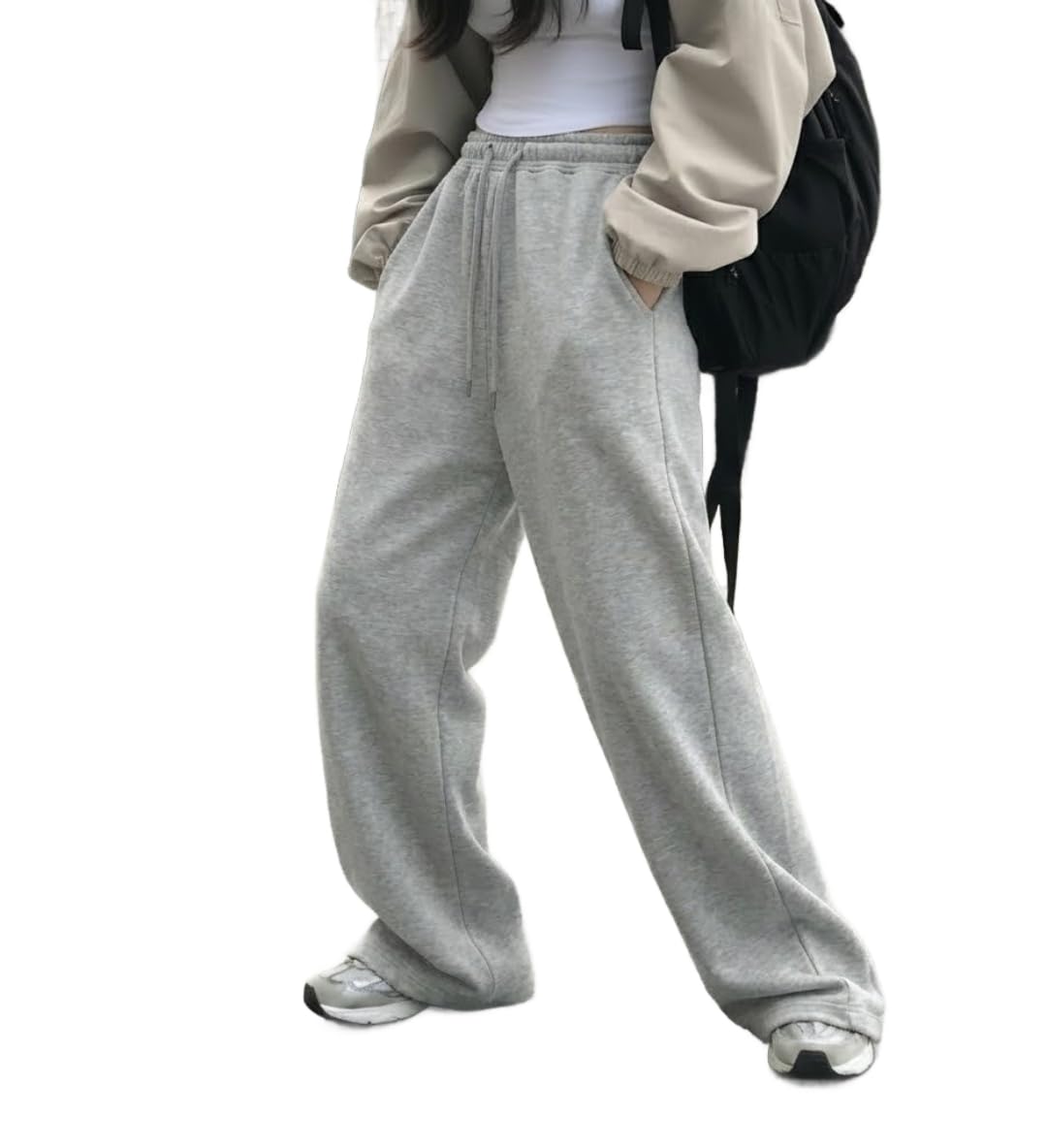 dockstreet Track Pant for Women || Baggy Fit || Track Pants || Full Elastic Jogger Track Pant ||