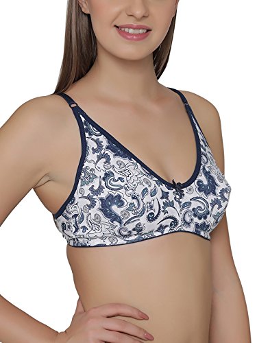 Image of Clovia Women's Cotton Non Padded Non Wired Printed Bra